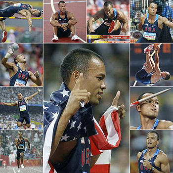 APTOPIX Beijing Olympics Athletics Decathlon